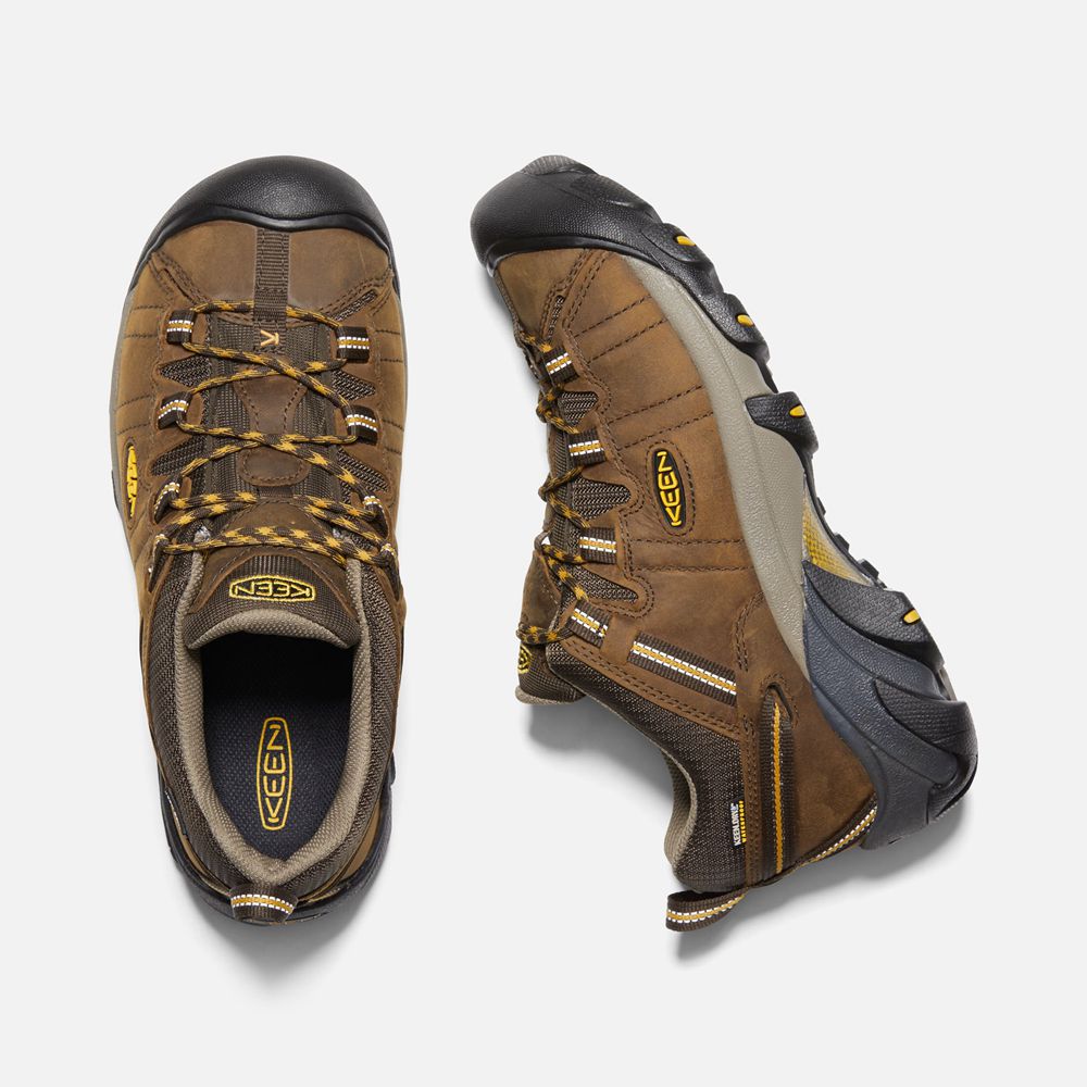 Zapatos de Seguridad Keen Mexico Marrom - Hombre Targhee Ii Wide - ID1602934